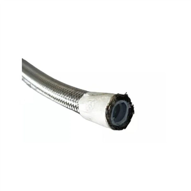 flex braided ptfe hose  te flon hose-3