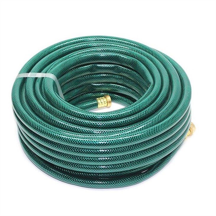 green pvc tree outside hose-3