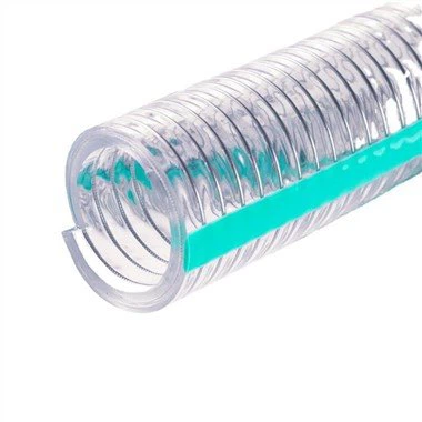 PVC маркуч, подсилен с прозрачна тел
